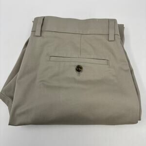 Brooks Brothers Mens 35x30 Smoky Beige Regular  Advantage Chino Pants